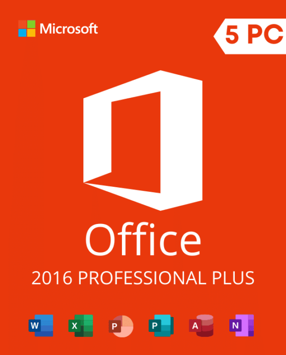 Office Professional Plus 2016 5PC